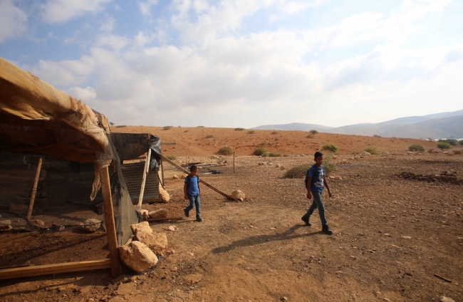 Filistinli çocukların zorlu okul yolculuğu